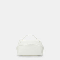PETIT FLORE BAG IN ECO-LEATHER - WHITE