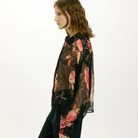 CAMILA SHIRT IN PRINTED CHIFFON CREPON