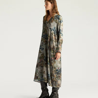 AMARA DRESS - MUD MULTICOLOR