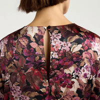 DIANA DRESS - MAGENTA MULTICOLOR