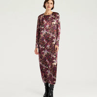 DIANA DRESS - MAGENTA MULTICOLOR