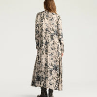 NATALIE DRESS IN PRINTED JACQUARD VISCOSE