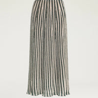 PIE MULTISTRIPED LUREX SKIRT