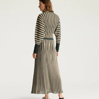 PIE MULTISTRIPED LUREX SKIRT