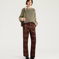 PLUM SWEATER IN JACQUARD - BLACK/GOLD