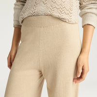 CARAMEL SWEATER IN WOOL/CASHMERE - SAND