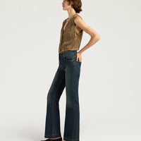 CAMDEN PANTS IN 10 OZ STONE WASHED DENIM - MUD
