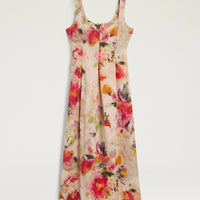 SHUE DRESS IN PRINTED POPLIN