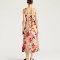 SHUE DRESS IN PRINTED POPLIN