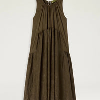 COBRE DRESS IN EMBROIDERED VOILE