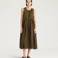 COBRE DRESS IN EMBROIDERED VOILE