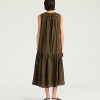 COBRE DRESS IN EMBROIDERED VOILE