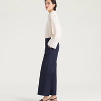 VEJO PANTS IN POPLIN - ULTRAMARINE BLUE