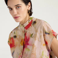 VIHUELA SHIRT IN PRINTED POPLIN - MULTICOLOR
