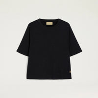 NOCHE T-SHIRT IN COTTON - BLACK