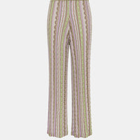 AREPAS MULTISTRIPED KNIT PANTS