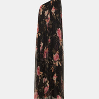 LUNA DRESS IN PRINTED CHIFFON CREPON