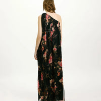 LUNA DRESS IN PRINTED CHIFFON CREPON