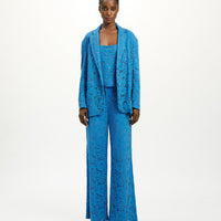 MONOS LACE PANTS - COBALT