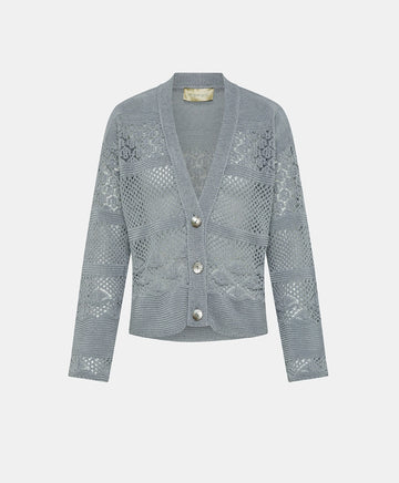 CARLOS CROCHET CARDIGAN