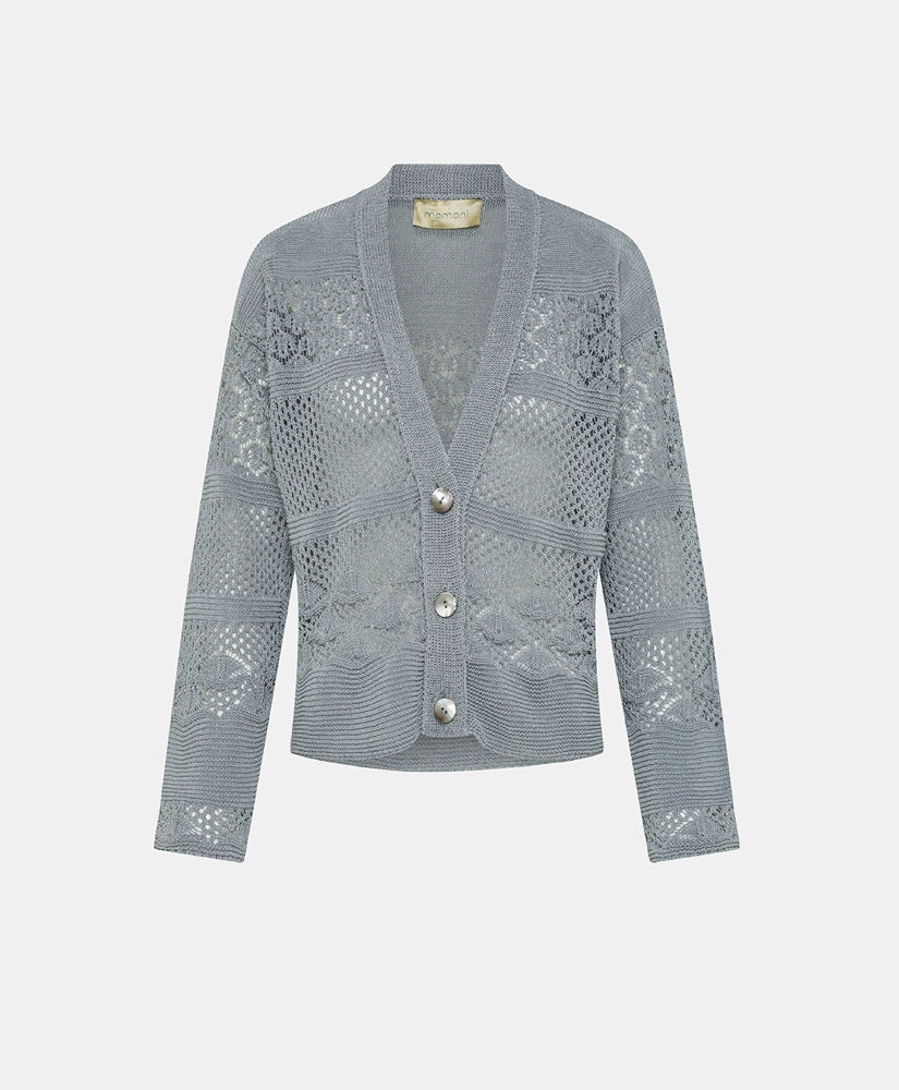 CARLOS CROCHET CARDIGAN