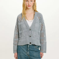CARLOS CROCHET CARDIGAN