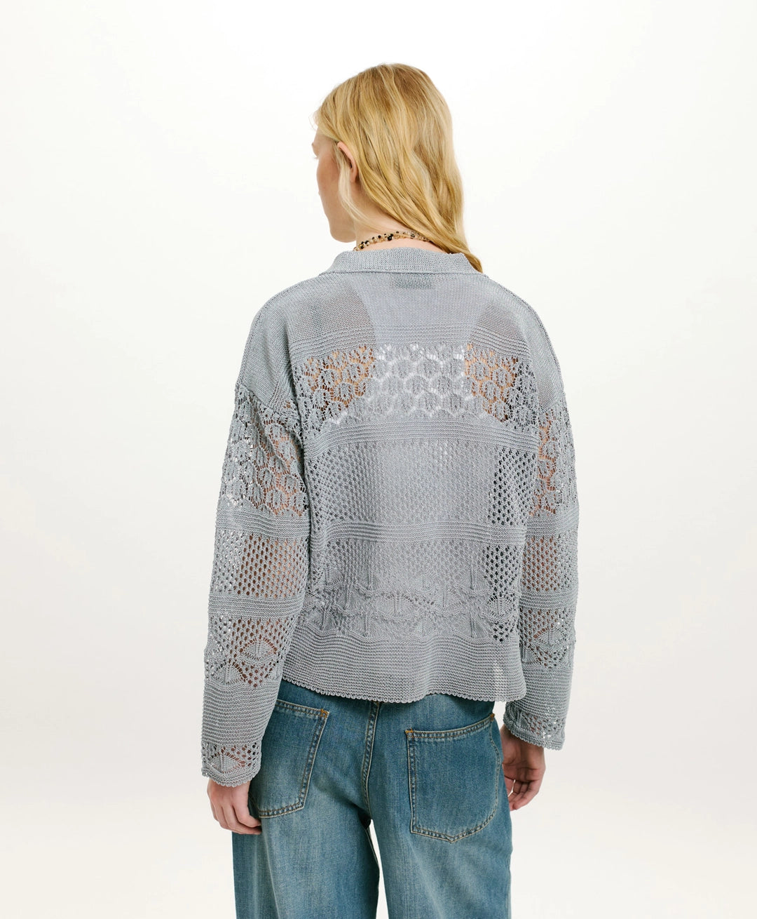 CARLOS CROCHET CARDIGAN