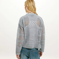 CARLOS CROCHET CARDIGAN