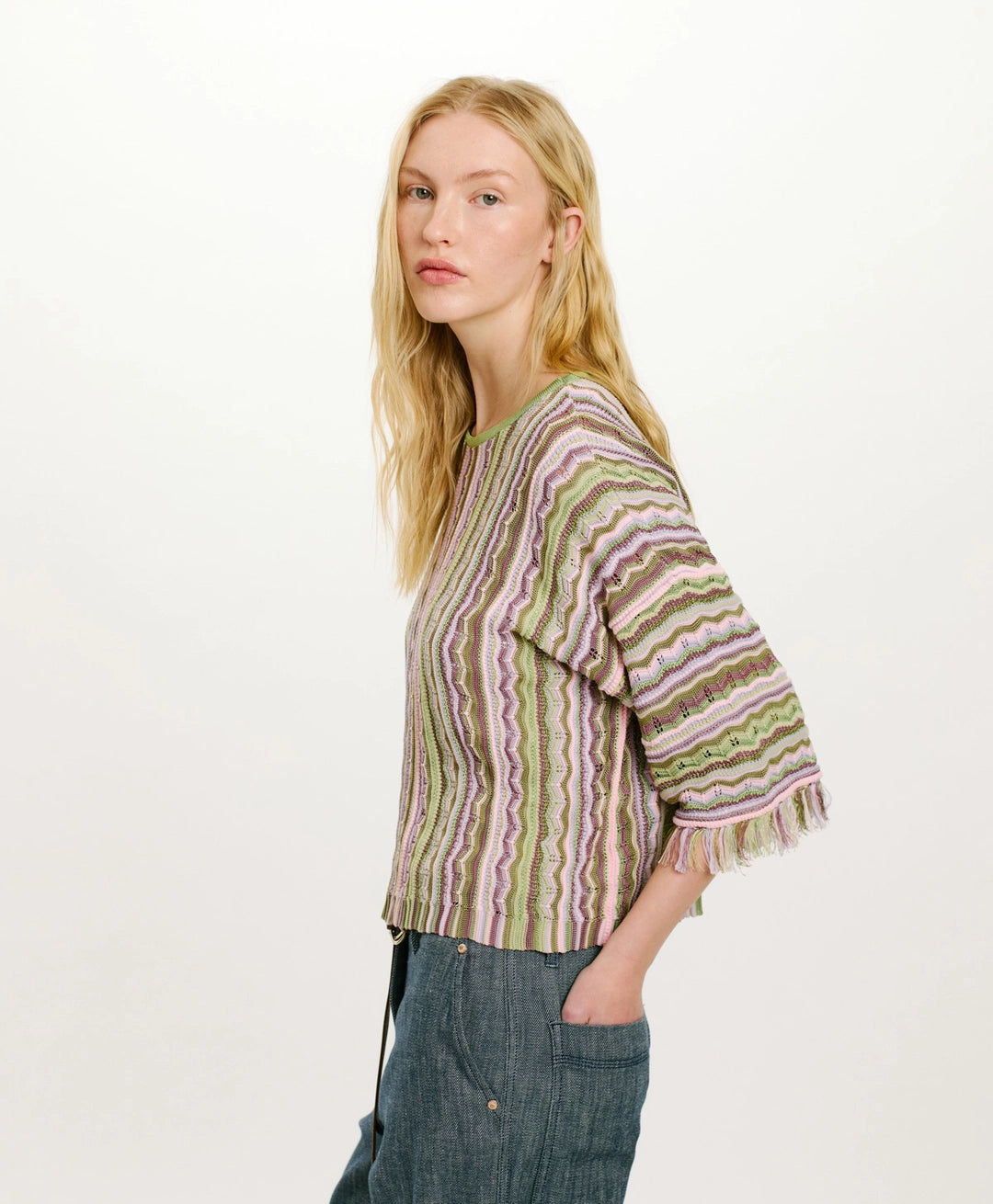 ITU MULTISTRIPE SWEATER