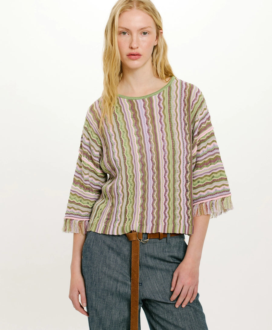 ITU MULTISTRIPE SWEATER