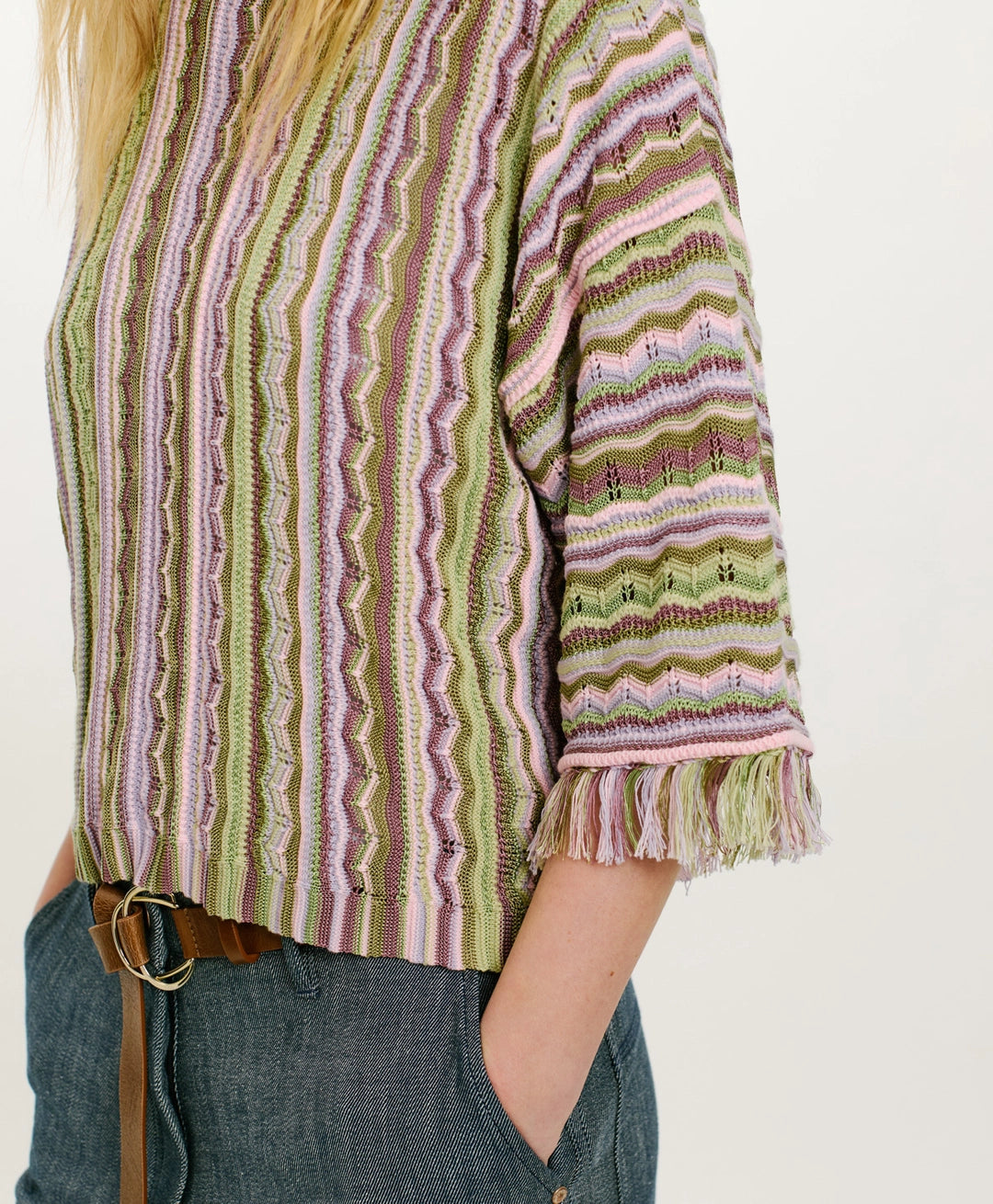 ITU MULTISTRIPE SWEATER