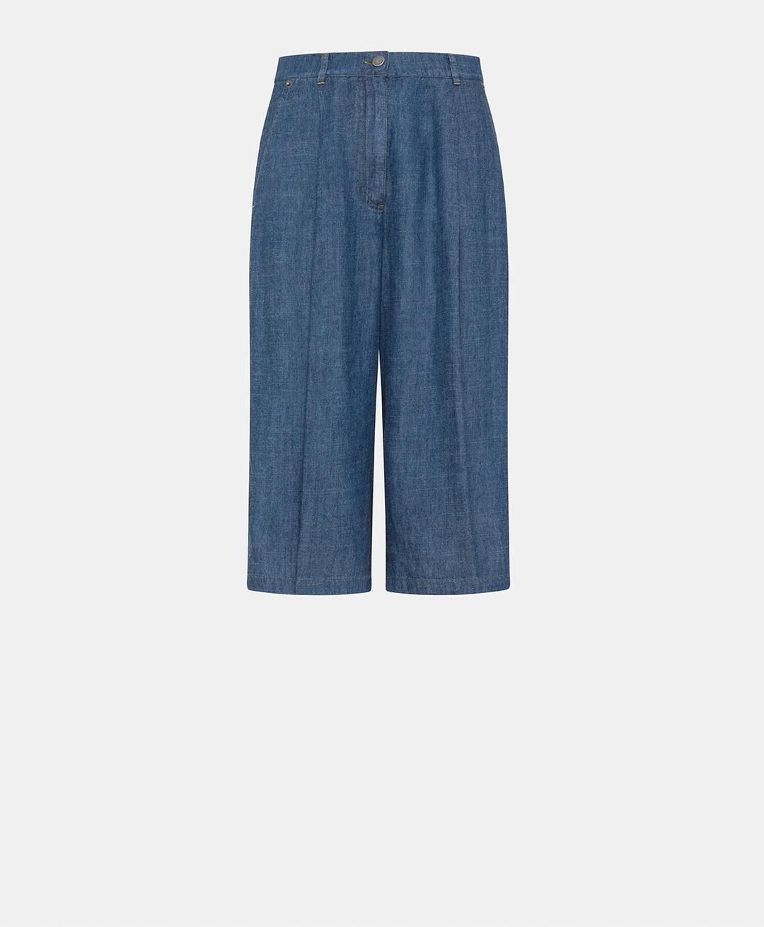 FUERTE PANTS IN STONEWASHED CHAMBRAY - BLUE JEANS