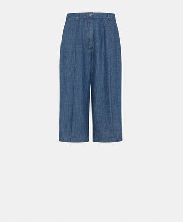 FUERTE PANTS IN STONEWASHED CHAMBRAY - BLUE JEANS
