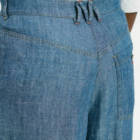 FUERTE PANTS IN STONEWASHED CHAMBRAY - BLUE JEANS