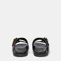 WASI SHOES IN PRINTED CANVAS - MULTICOLOR BLUE