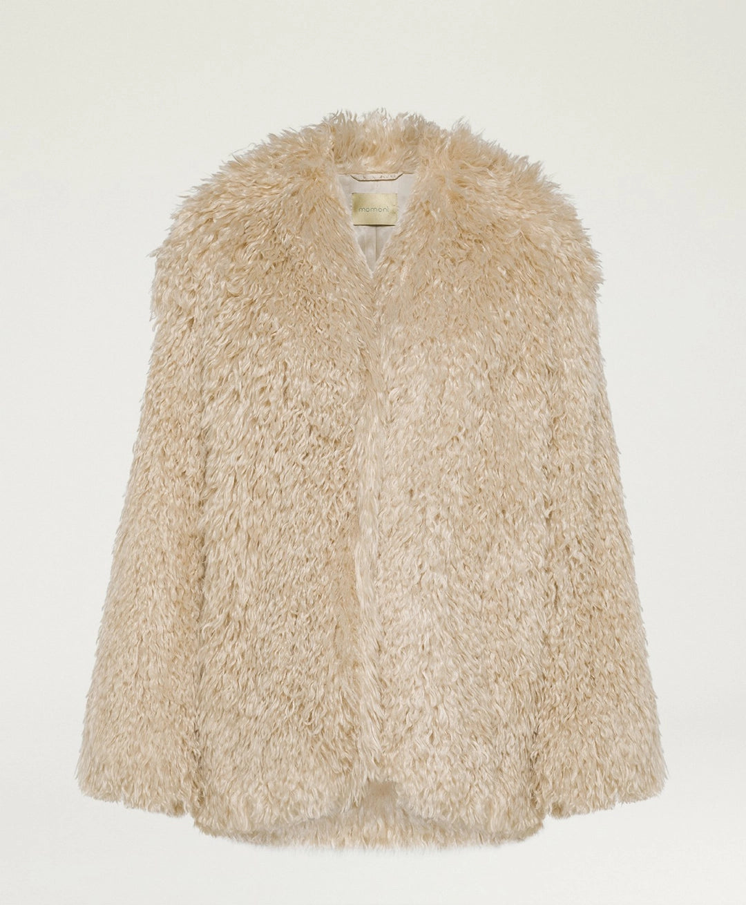 CHLOE COAT IN ECO-LEATHER - CREAM