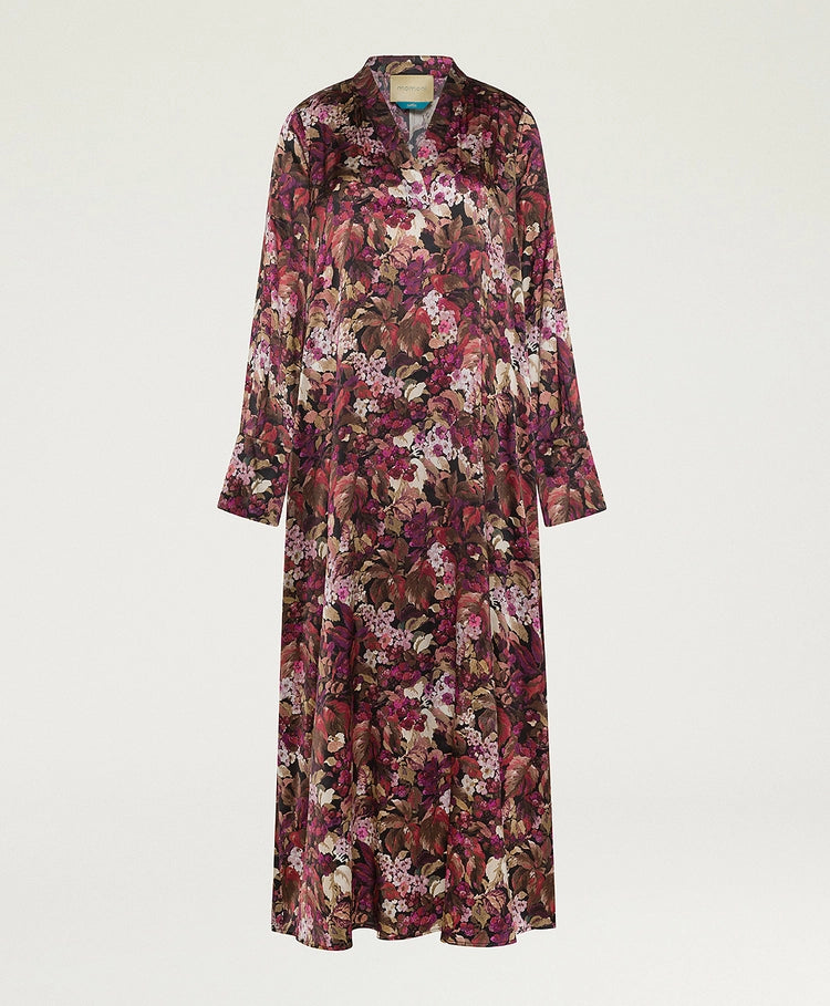 AMARA DRESS - MAGENTA MULTICOLOR