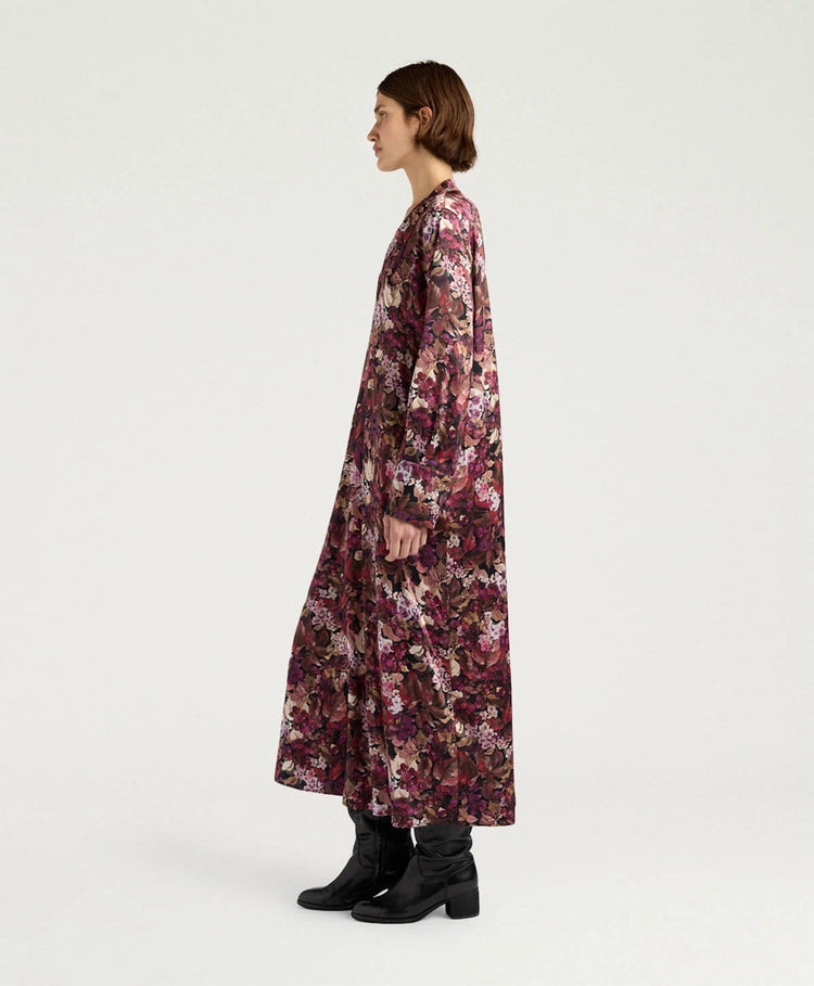 AMARA DRESS - MAGENTA MULTICOLOR