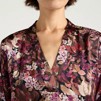 AMARA DRESS - MAGENTA MULTICOLOR
