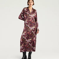 AMARA DRESS - MAGENTA MULTICOLOR