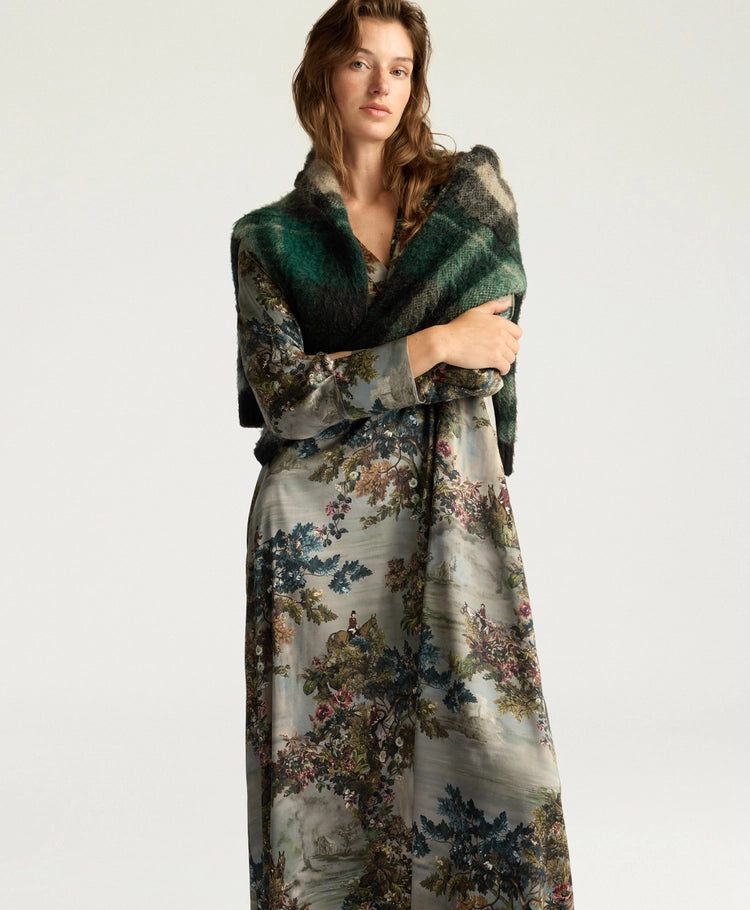 AMARA DRESS - MUD MULTICOLOR
