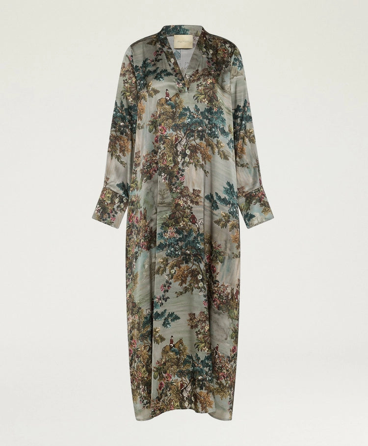 AMARA DRESS - MUD MULTICOLOR