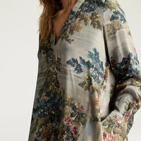 AMARA DRESS - MUD MULTICOLOR