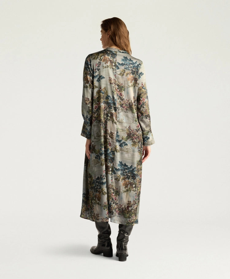 AMARA DRESS - MUD MULTICOLOR