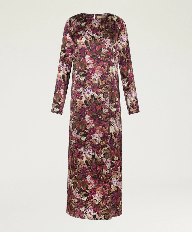 DIANA DRESS - MAGENTA MULTICOLOR