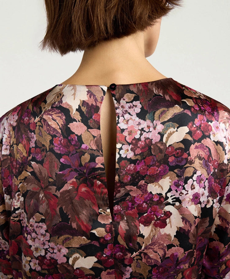 DIANA DRESS - MAGENTA MULTICOLOR