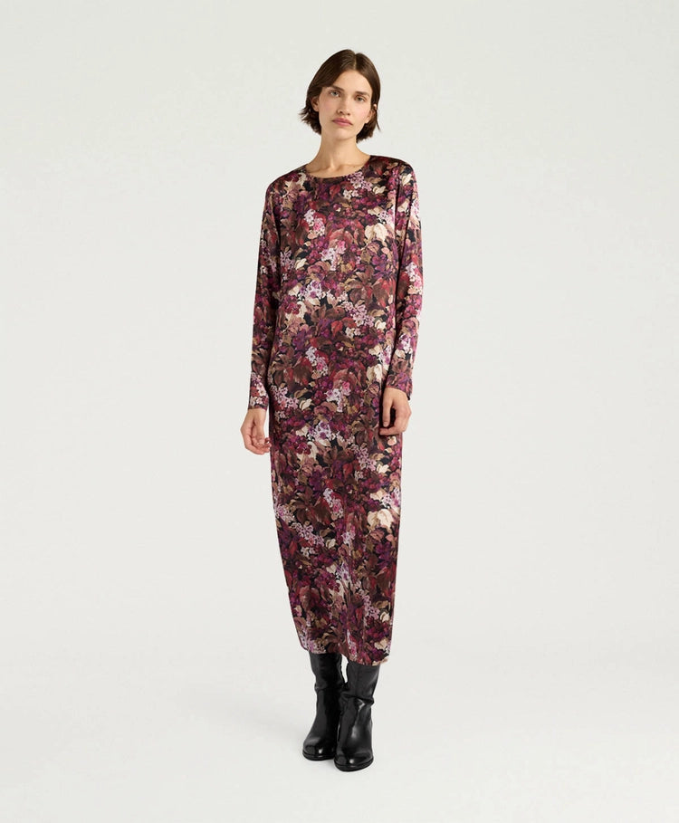 DIANA DRESS - MAGENTA MULTICOLOR