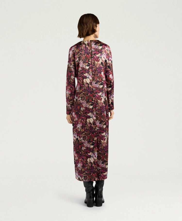 DIANA DRESS - MAGENTA MULTICOLOR