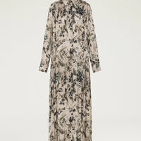 NATALIE DRESS IN PRINTED JACQUARD VISCOSE