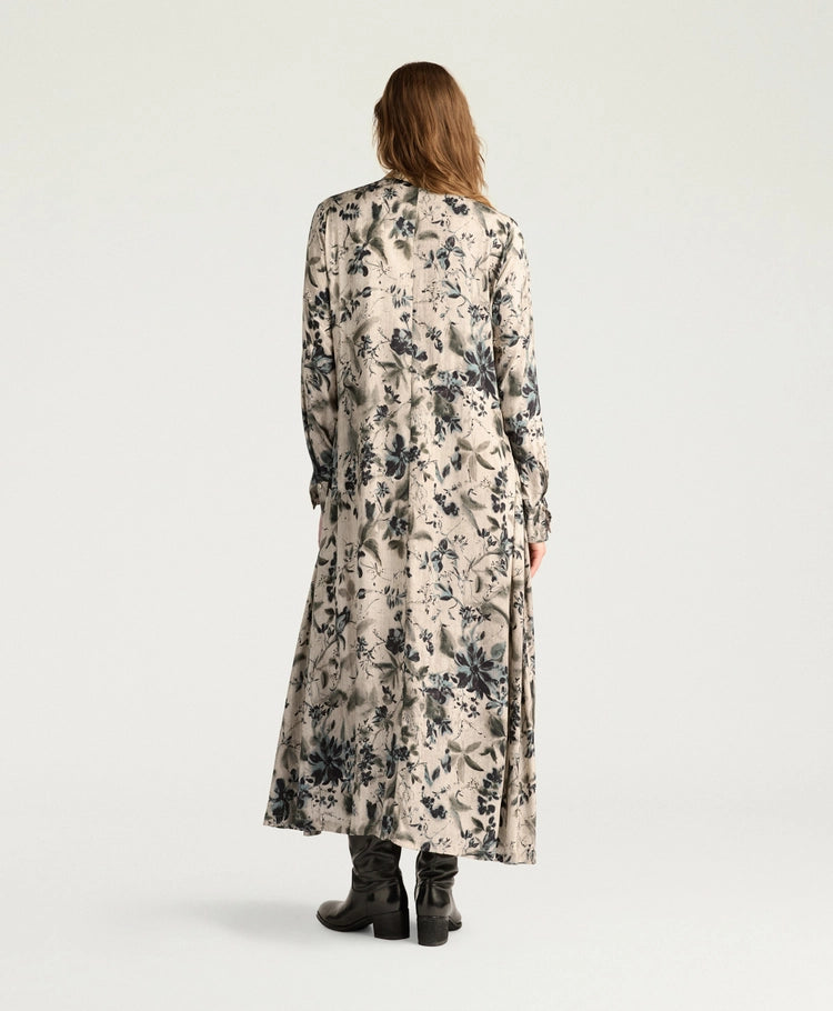 NATALIE DRESS IN PRINTED JACQUARD VISCOSE